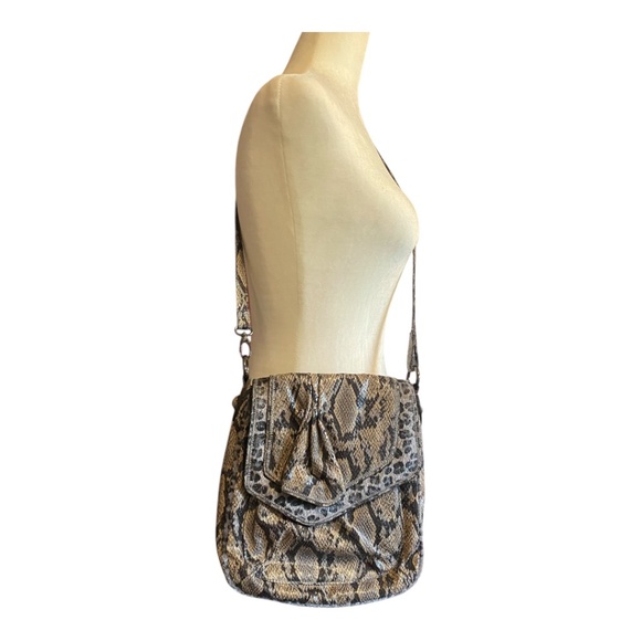 Falchi by Falchi faux snakeskin & leopard print crossbody bag - Picture 13 of 16